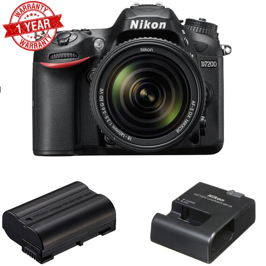 Nikon D7200/D7500 DSLR Camera with 18-140mm Lens USA