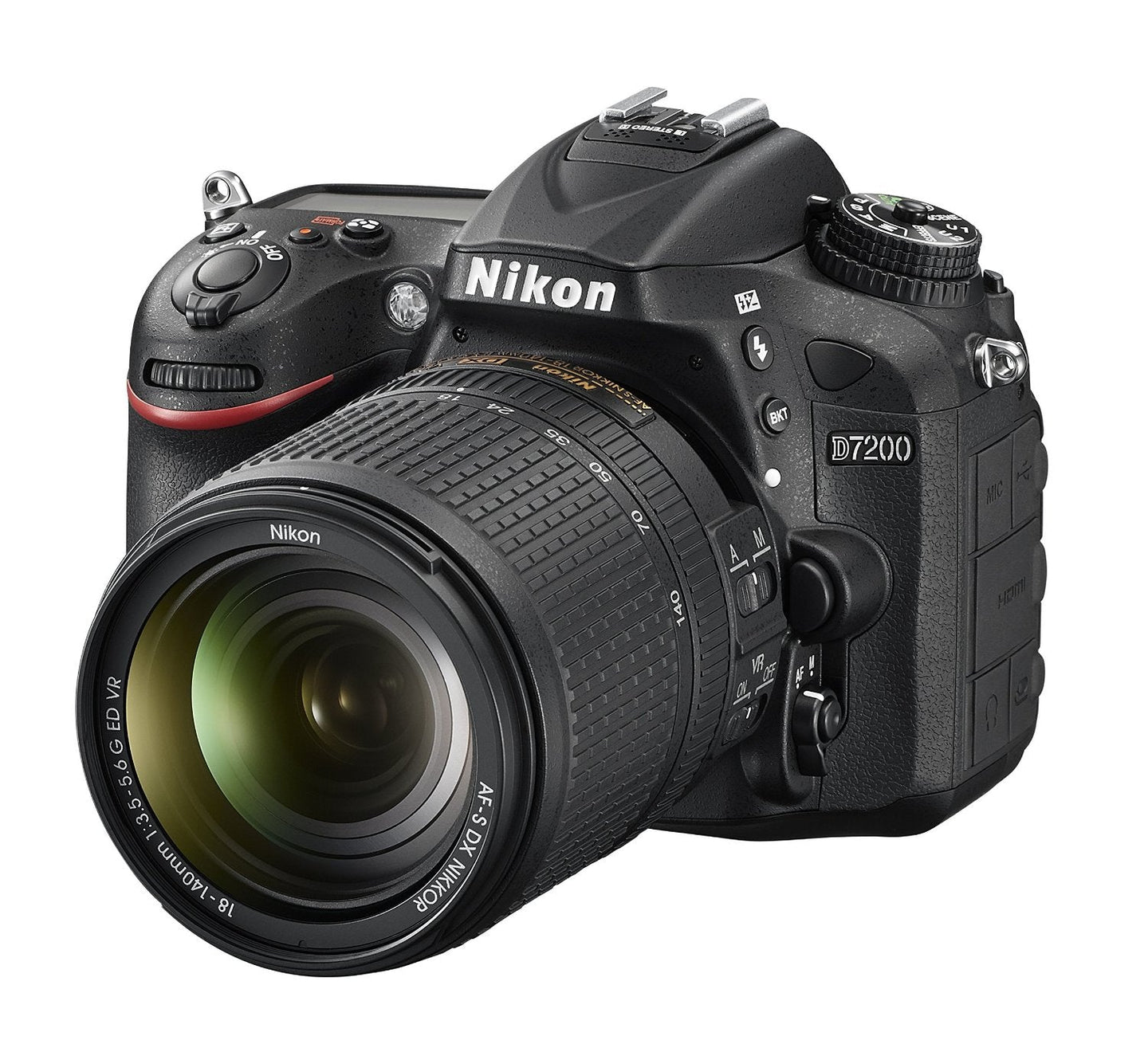 Nikon D7200/D7500 Digital SLR Camera -4 Lens Kit: Nikon 18-140mm VR | 70-300mm |64GB Kit